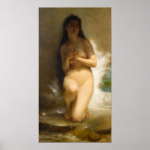 Poster La Perle par William-Adolphe Bouguereau (Devant)