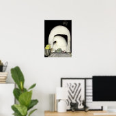 Poster La perruque de l'homme a été enlevée pendant qu'il (Bureau à domicile)