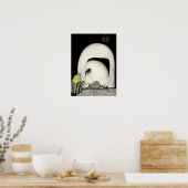 Poster La perruque de l'homme a été enlevée pendant qu'il (Cuisine)