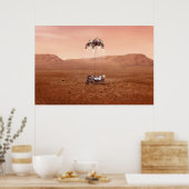 Poster La Persévérance Arrive En Toute Sécurité Sur Mars. (Cuisine)