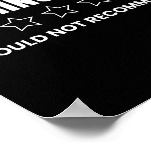 Poster La Perte D'Audience Ne Recommande Pas Les Amis De (Coin)