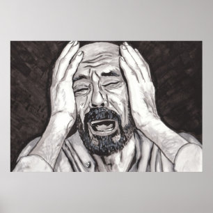 Poster La perte d'un être cher, la tristesse