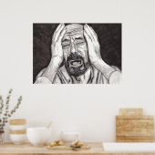 Poster La perte d'un être cher, la tristesse (Cuisine)