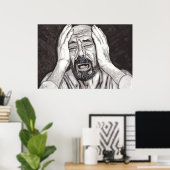 Poster La perte d'un être cher, la tristesse (Bureau à domicile)