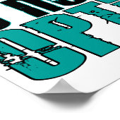 Poster La Perte N'Est Pas Une Option Cancer Du Col (Coin)