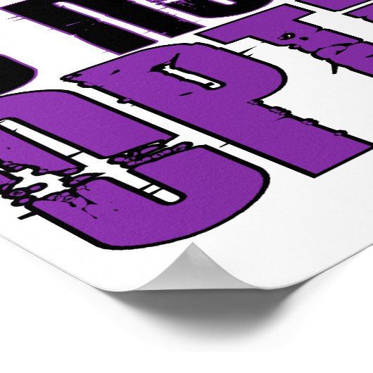 Poster La Perte N'Est Pas Une Option Fibromyalgie (Coin)