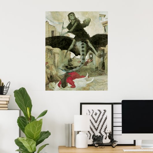 Poster La peste (Bureau à domicile)