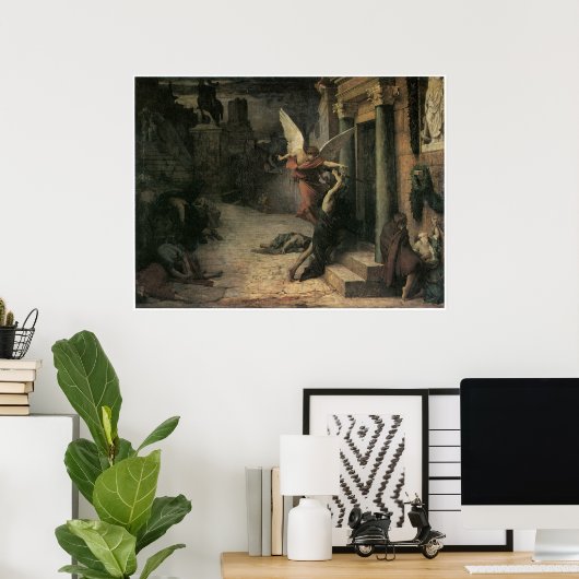 Poster La peste à Rome (Bureau à domicile)