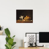 Poster La petite collation, ou la carafe d'Orgeat (Bureau à domicile)