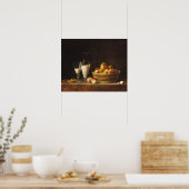 Poster La petite collation, ou la carafe d'Orgeat (Cuisine)