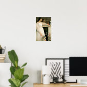 Poster La petite fille blanche ; Symphonie en blanc, no 2 (Bureau à domicile)