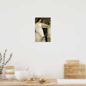 Poster La petite fille blanche ; Symphonie en blanc, no 2 (Cuisine)