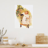 Poster La petite fille de Noël de Maud Humphrey (Cuisine)