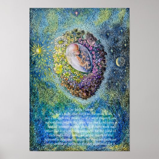 Poster La Petite Fleur (Devant)