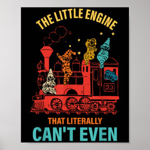 Poster La petite locomotive qui littéralement n'en peut m