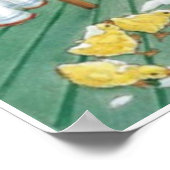 Poster La Petite Poule Rousse (Coin)