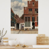 Poster La petite rue de Johannes Vermeer Large (Cuisine)