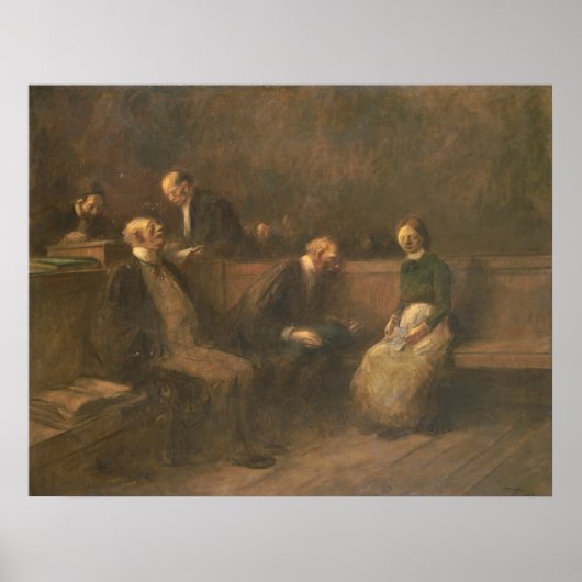 Poster La pétition - Jean-Louis Forain Fine Art (Devant)