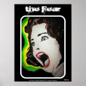 Poster 'la peur' (Devant)