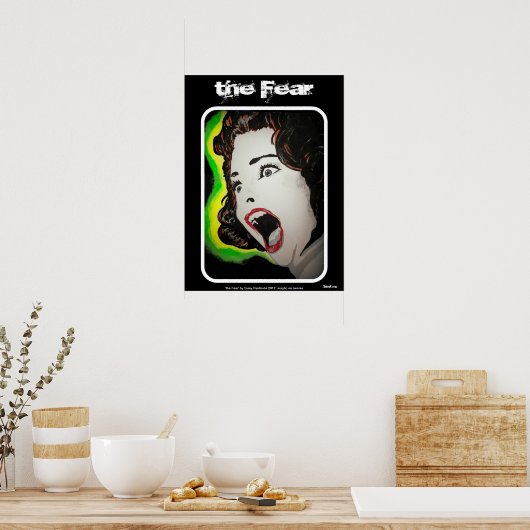 Poster 'la peur' (Cuisine)