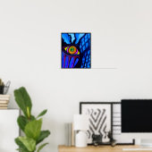 Poster La peur (Bureau à domicile)