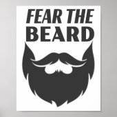 Poster La peur de la barbe (Devant)