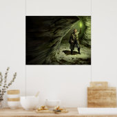 Poster La peur de l'affiche noire (Cuisine)