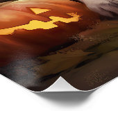 Poster La peur de l'Halloween Citrouille bernoise (Coin)