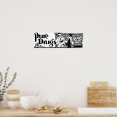Poster La pharmacie des drogues pures 1 (Cuisine)