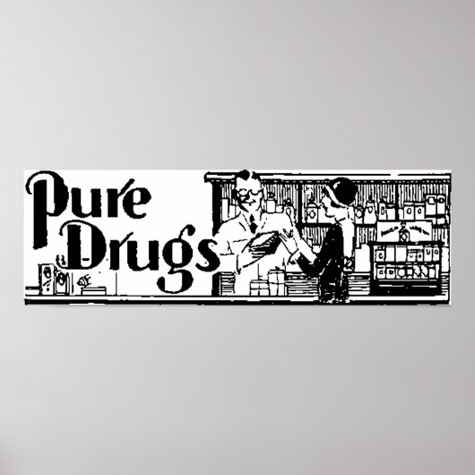 Poster La pharmacie des drogues pures 1 (Devant)