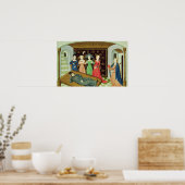 Poster La philosophie et les muses (Cuisine)