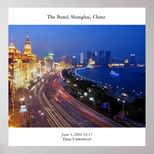 Poster La photo Bund (Devant)