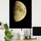 Poster La photographie de la Lune (Bureau à domicile)