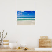 Poster La photographie de la plage m'emmène à la mer (Cuisine)