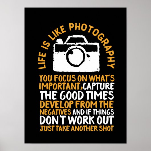 Poster La photographie motivationnelle se concentre sur c (Devant)