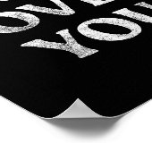 Poster La phrase Jésus t'aime sur un (Coin)