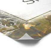 Poster La Piazza de Sunbeam Prayer by St. Francis (Coin)