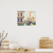 Poster La Piazzetta (vers 1911) par John Singer Sargent (Cuisine)