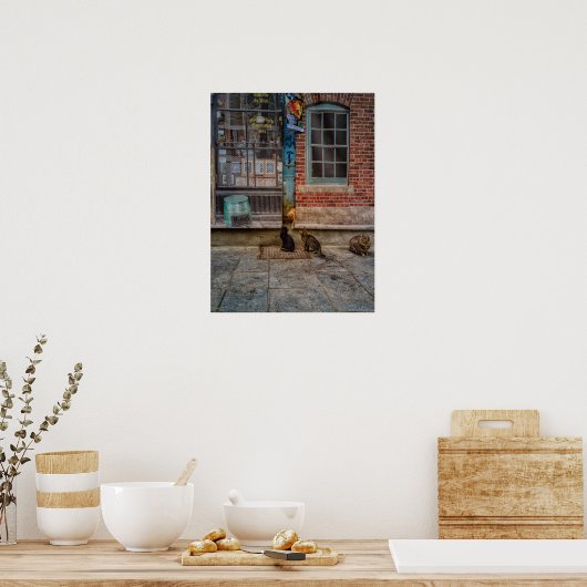 Poster La pièce de chat (Cuisine)