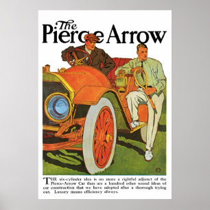 Poster La Pierce Arrow