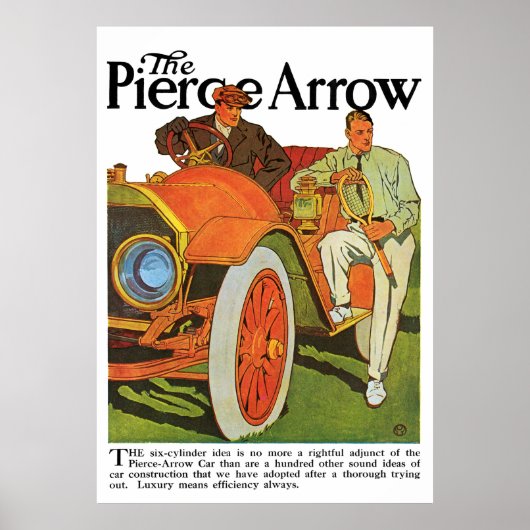 Poster La Pierce Arrow (Devant)