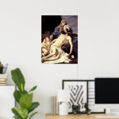 Poster La Pieta - Lamentation du Christ - Baciccio (Bureau à domicile)