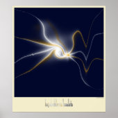 Poster la pieuvre bleue (Devant)