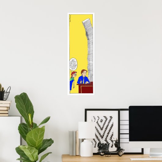 Poster La Pile (Bureau à domicile)