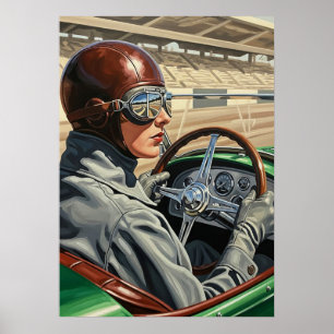 Poster LA PILOTE DE COURSE - Original