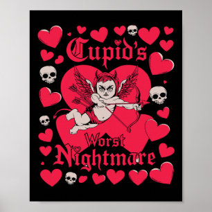 Poster La pire nuit effrayante de Cupidon Anti Saint-Vale