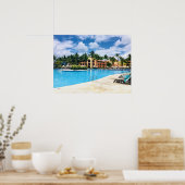 Poster La piscine (Cuisine)