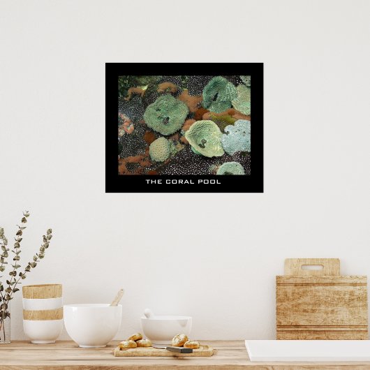 Poster La piscine de corail (Cuisine)