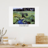 Poster La piscine de Dennis Miller Bunker, Medfield (Cuisine)