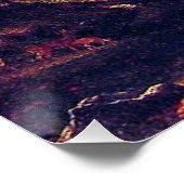 Poster La piscine d'émeraude par Albert Bierstadt (Coin)